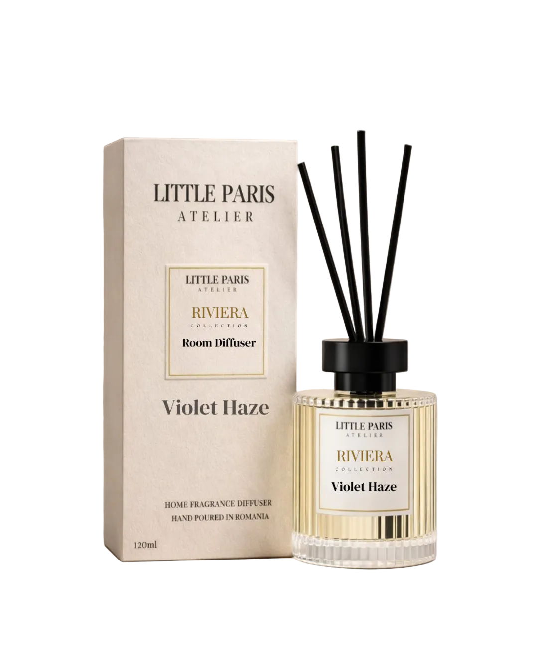 Difuzor de camera Violet Haze - Liliac • Anason • Violete - Little Paris Atelier
