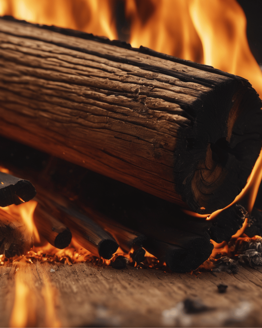 Lumânare parfumată Amber - Night at the chalet - Lemn ars • Vanilie • Cuișoare