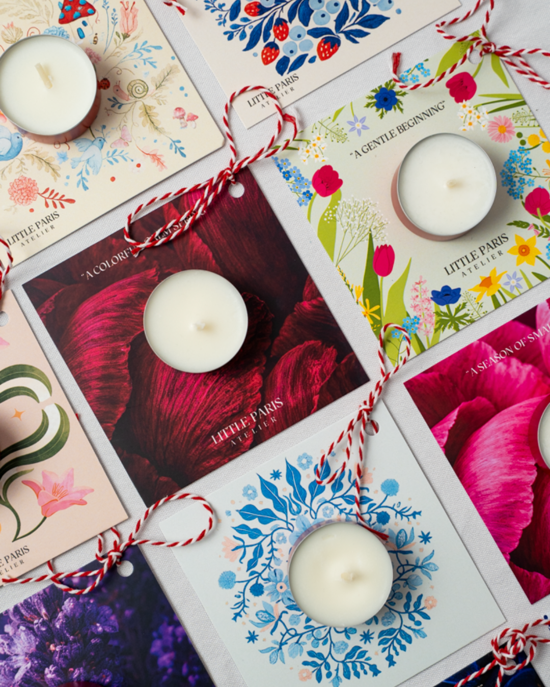 Mărțișor Parfumat - Lumânare Little Paris Atelier - Little Paris Atelier