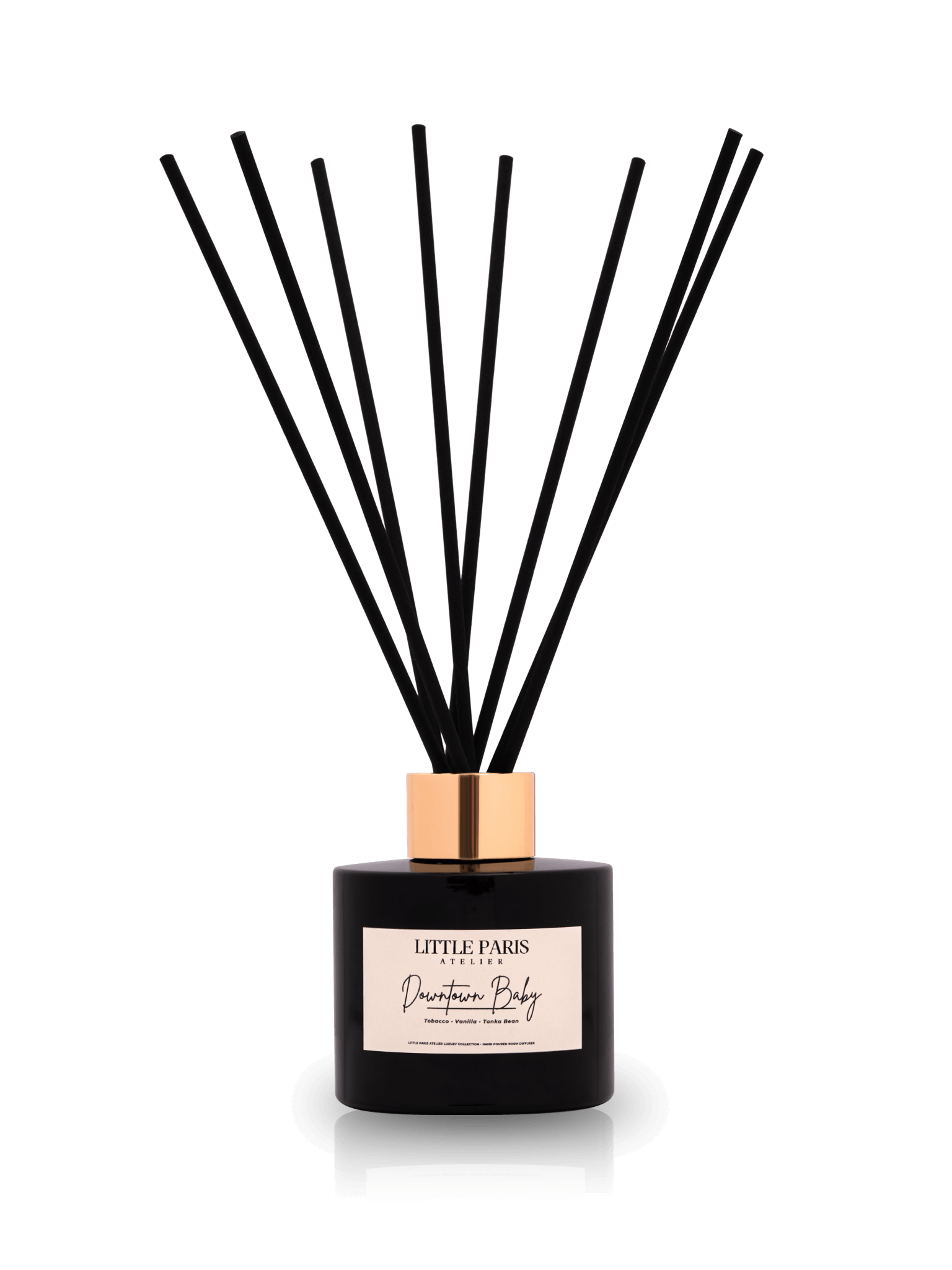 Difuzor de cameră - Downtown baby - Tabac • Vanilie • Boabe de Tonka - Little Paris Atelier