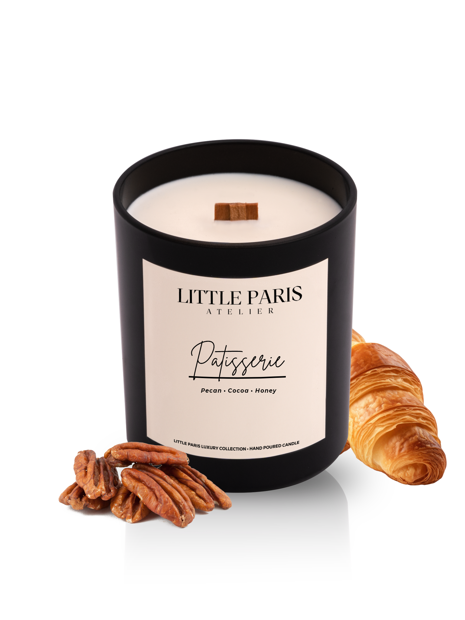 Lumânare parfumată Pâtisserie - Nuci Pecan • Cacao • Miere