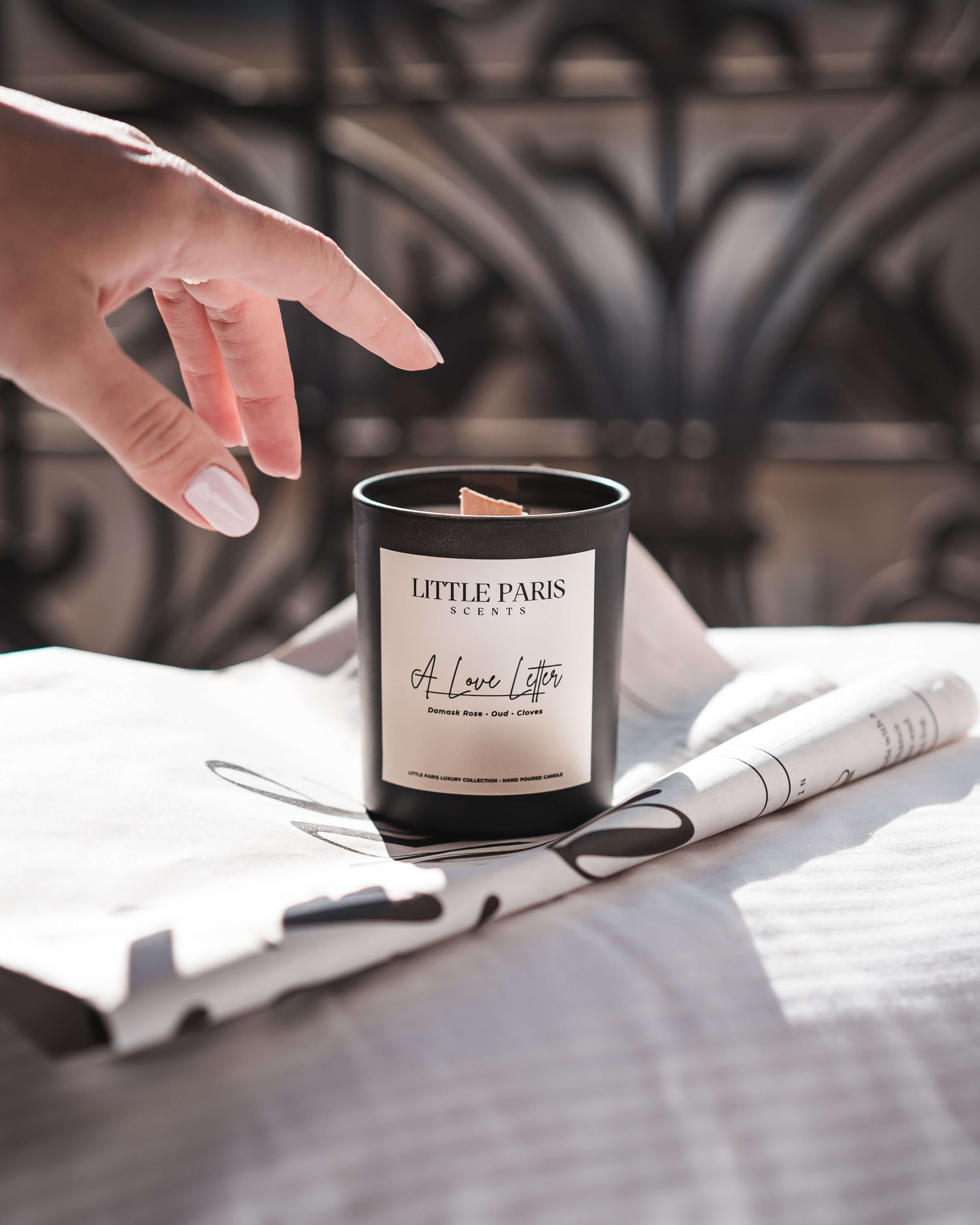 A Love Letter - Velvet rose & Oud - Little Paris Atelier