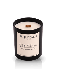 Lumânare parfumată Nude Whisper - Portocală • Bergamotă • Lemn de agar - Little Paris Atelier