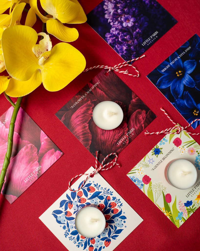 Mărțișor Parfumat - Lumânare Little Paris Atelier - Little Paris Atelier