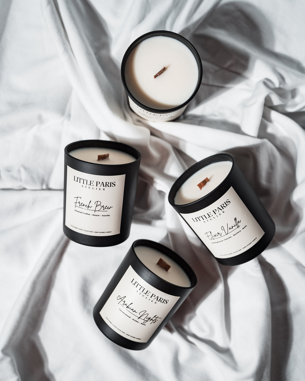 Atmosfera de weekend cu lumanari parfumate din ceara de soia, Little Paris Atelier