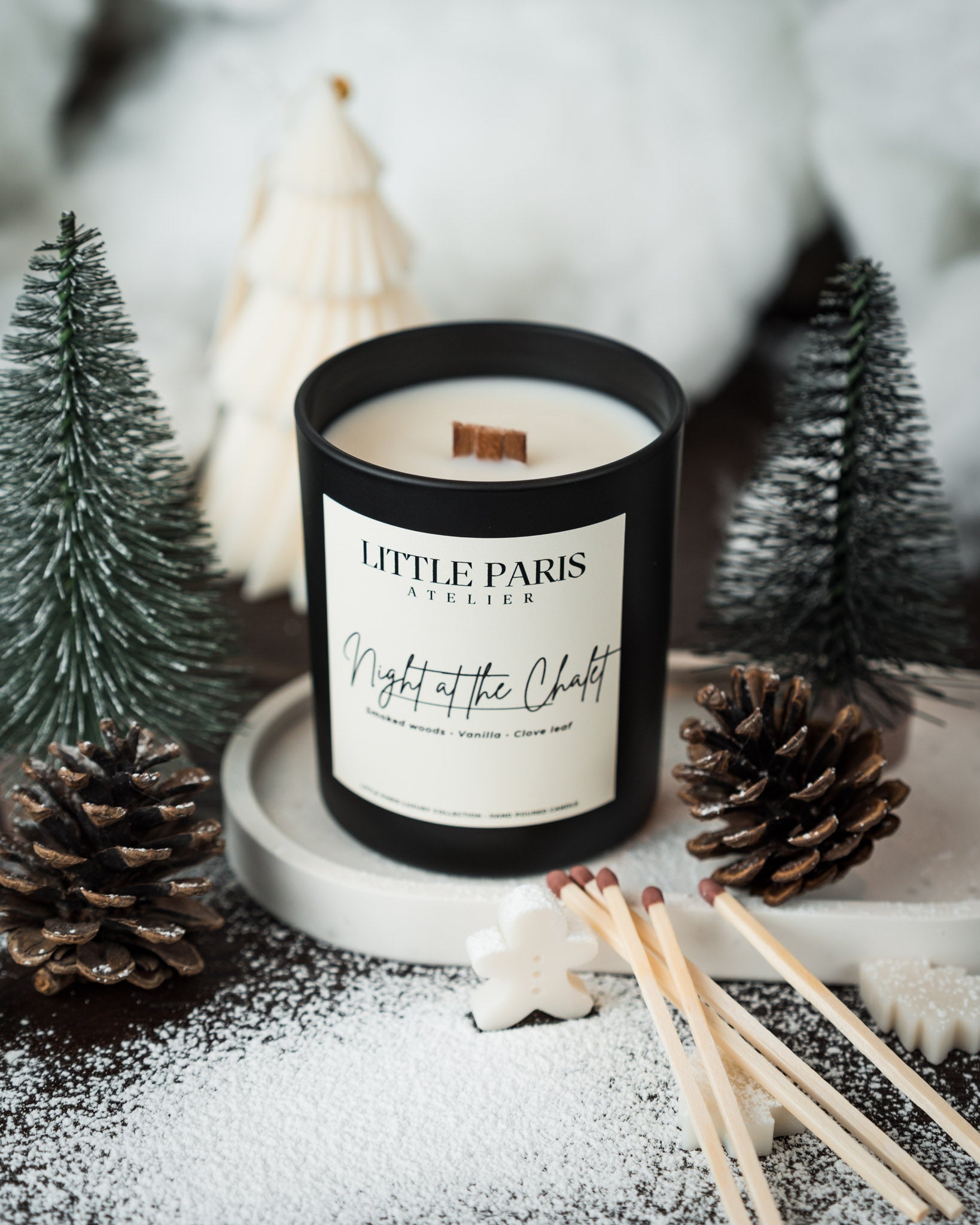 Night at the chalet - Smoked woods • Vanilla • Clove leaf - Little Paris Atelier